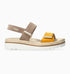 Dominica Sporty Platform Sandal in Mango