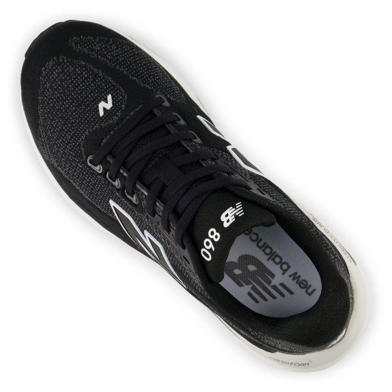 Women's 860 Black with White V15
