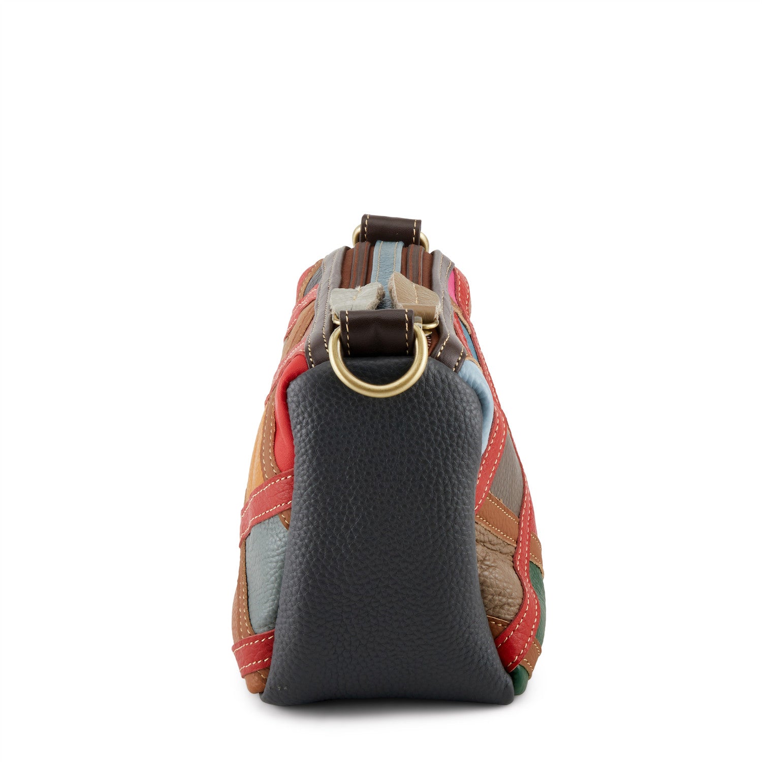 HB Shoulder Bag in Rainbow Leather