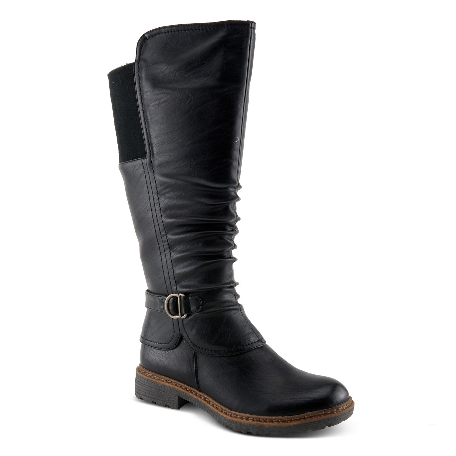 Patrizia Olena Indulgently Luxurious Tall Boot in Black