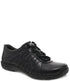 Neena Black Leather Work Shoe CLOSEOUTS