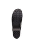 The Professional Narrow Clog in Black Oiled Leather