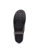 The Professional Wide Clog in Black Oiled Leather