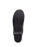 The Professional Clog in Black Cabrio Leather