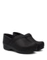 The Professional Clog in Black Oiled Leather