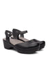 Sam Mary Jane Sandal in Black