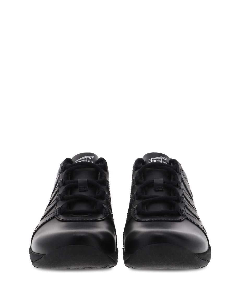 Neena Black Leather Work Shoe CLOSEOUTS