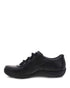 Neena Black Leather Work Shoe CLOSEOUTS