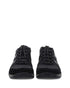 Henriette Multi Purpose WIDE Sneaker in Black/Black Suede