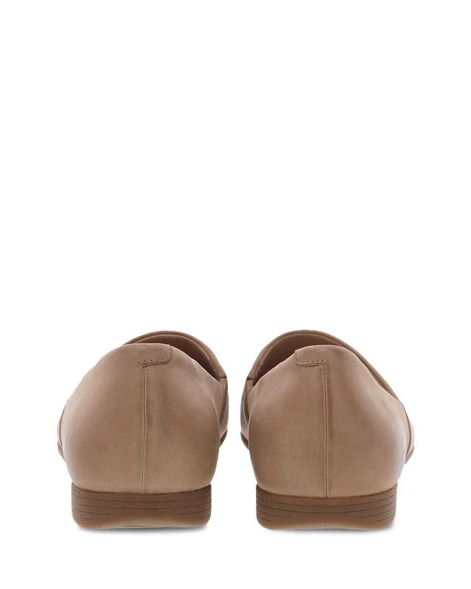 Larisa Modern Smoking Loafer in Tan