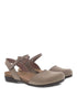 Rowan Closed Toe Sandal in Taupe