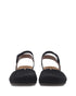 Rowan Closed Toe Sandal in Black Nubuck