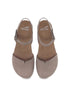 Rowan Closed Toe Sandal in Taupe