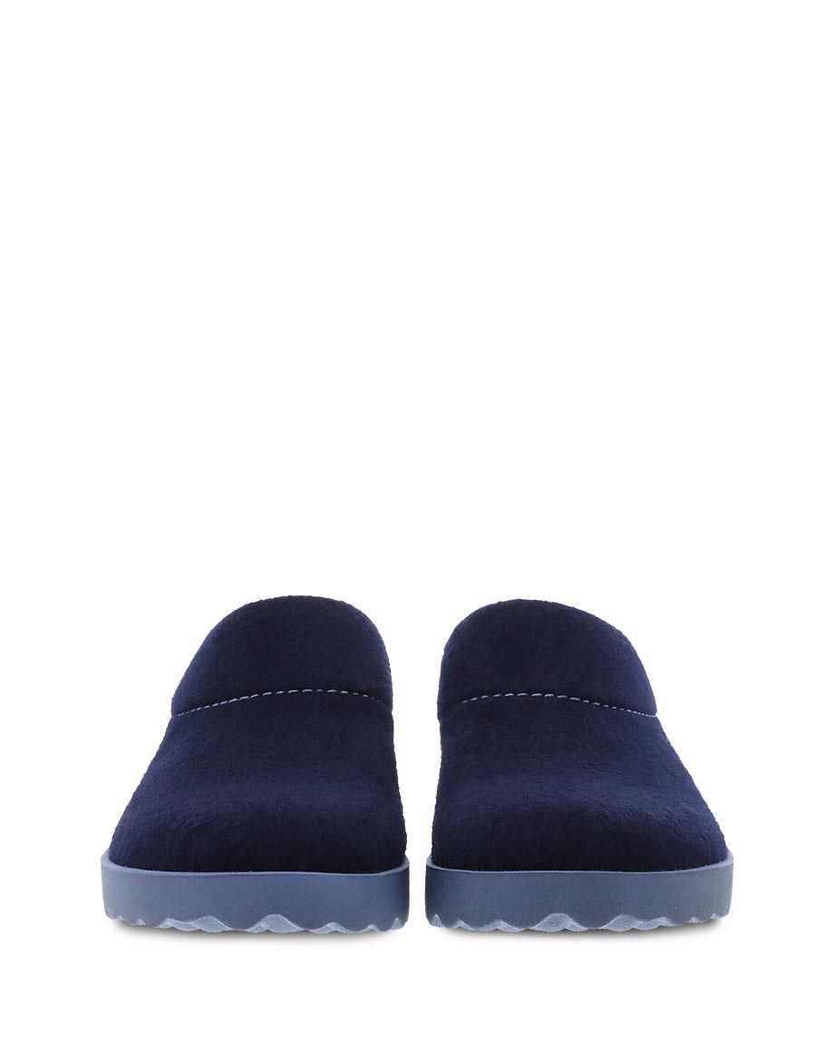 Lucie Slipper Mule in Navy CLOSEOUTS