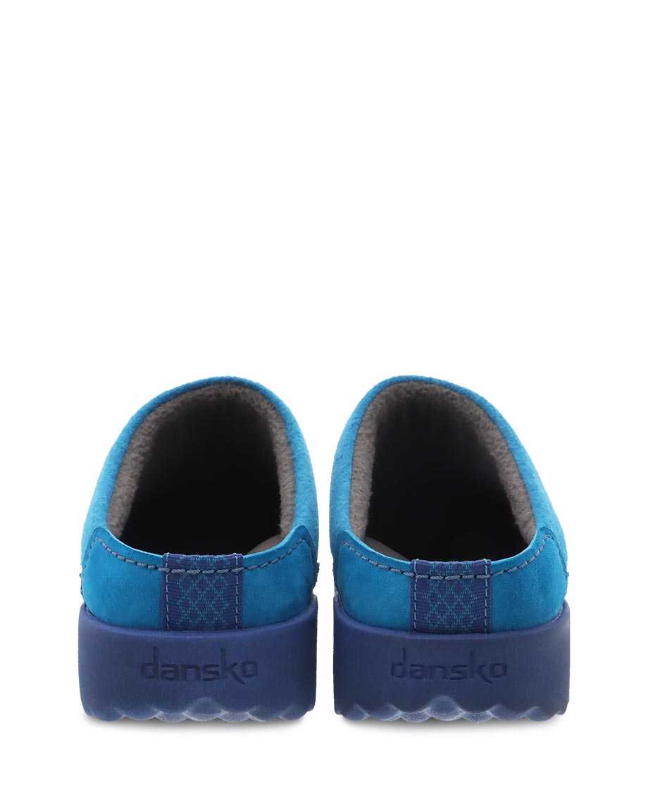 Lucie Slipper Mule in Blue CLOSEOUTS