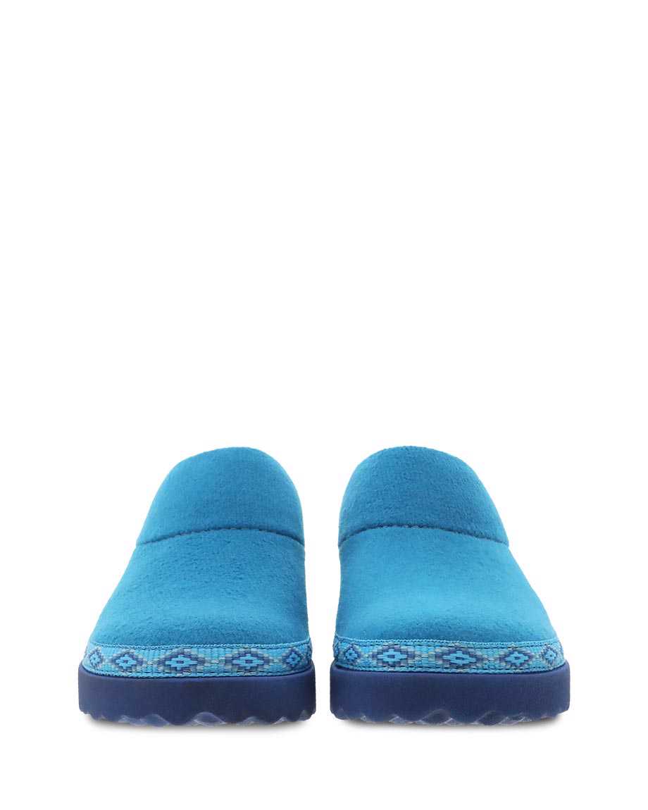 Lucie Slipper Mule in Blue CLOSEOUTS