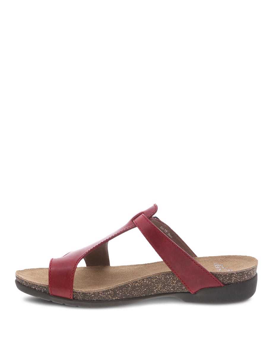 Remi Walking Sandal in Red CLOSEOUTS