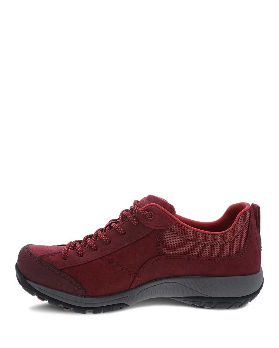 Paisley Light Hiking/Work Shoe in Red