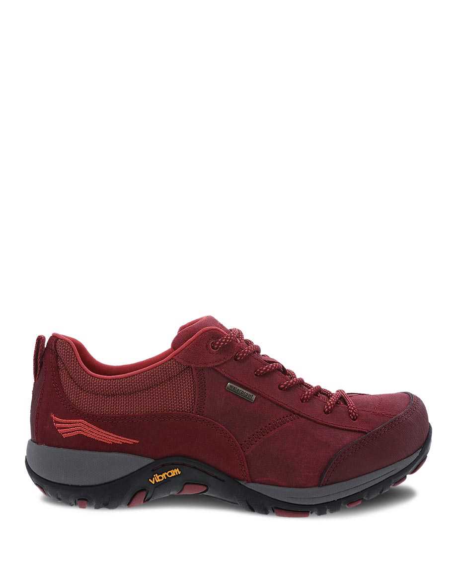 Paisley Light Hiking/Work Shoe in Red