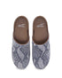 The Professional Clog in Taupe Snake