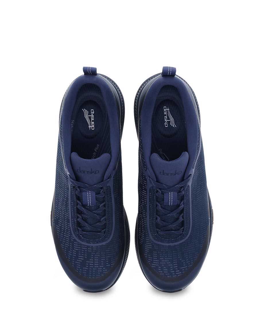 Makayla Waterproof Walking Shoe in Navy CLOSEOUTS