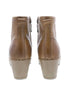 Sarah Milled Nubuck Boot in Tan