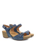 Tricia Ankle Strap Sandal in Blue