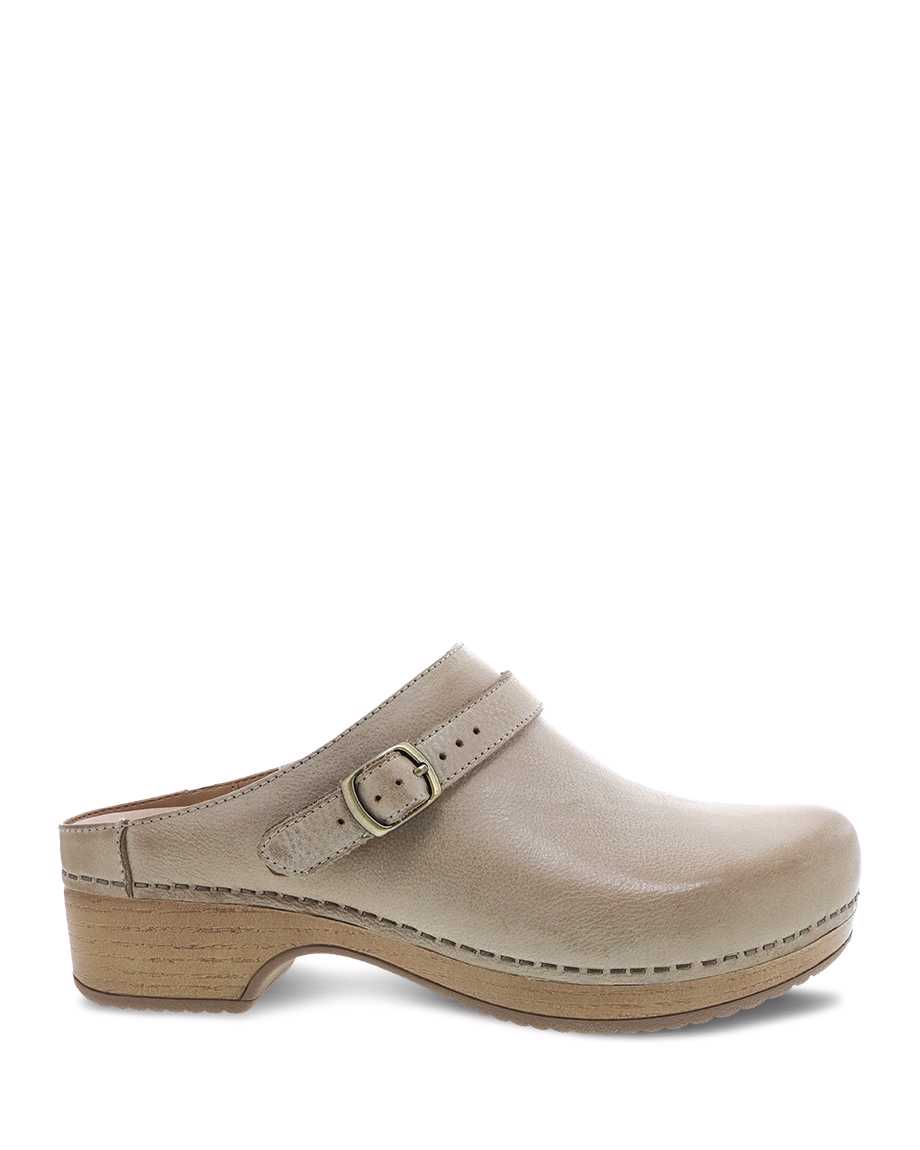 Berry Nubuck Convertible Mule in Oyster CLOSEOUTS