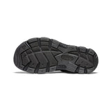 Men's Daytona II Open-Toe Walking Sandal in Black/Black CLOSEOUTS