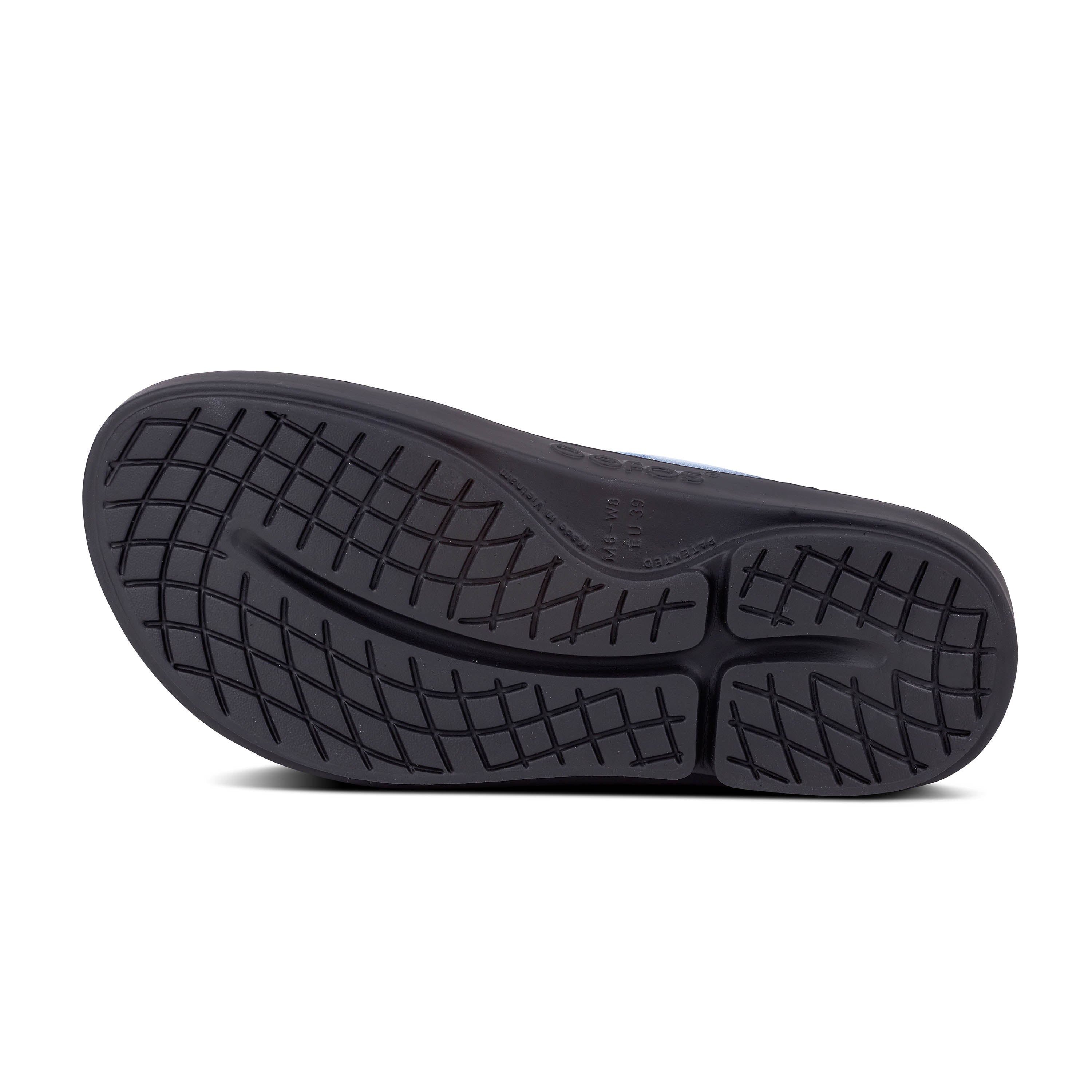 OOriginal Toe Post Sport Sandal in Cloud and Black CLOSEOUTS