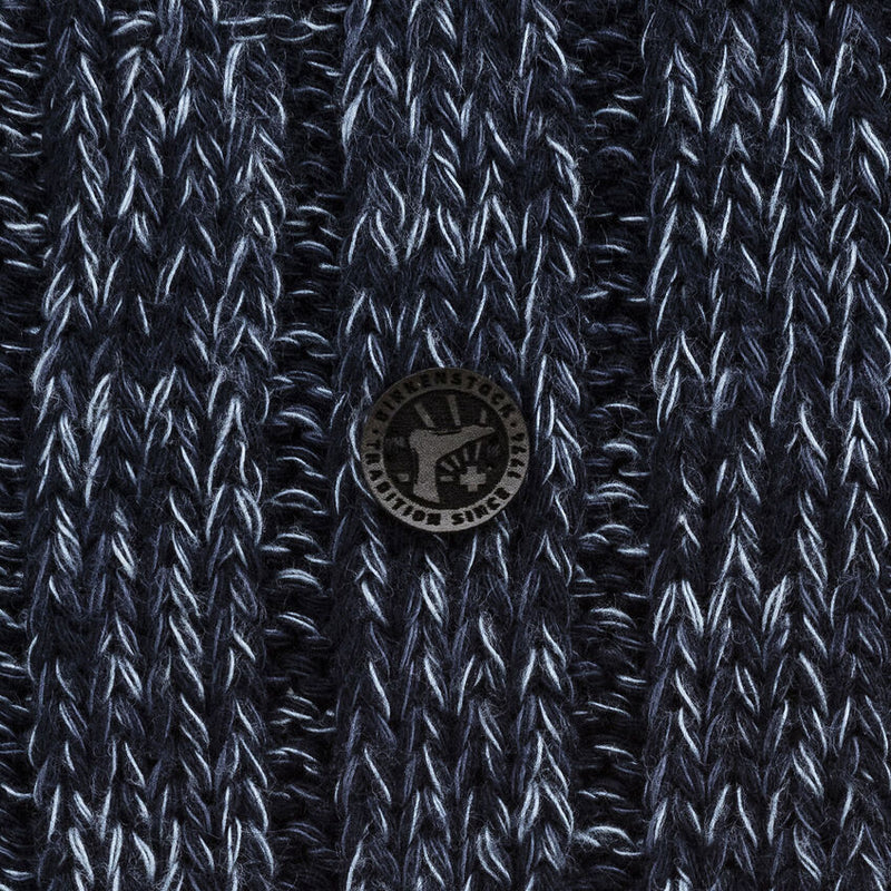 Women's Birkenstock Cotton Twist Crew Socks in Navy