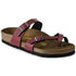 Mayari Birko-Flor Strappy Sandal in Bordeaux