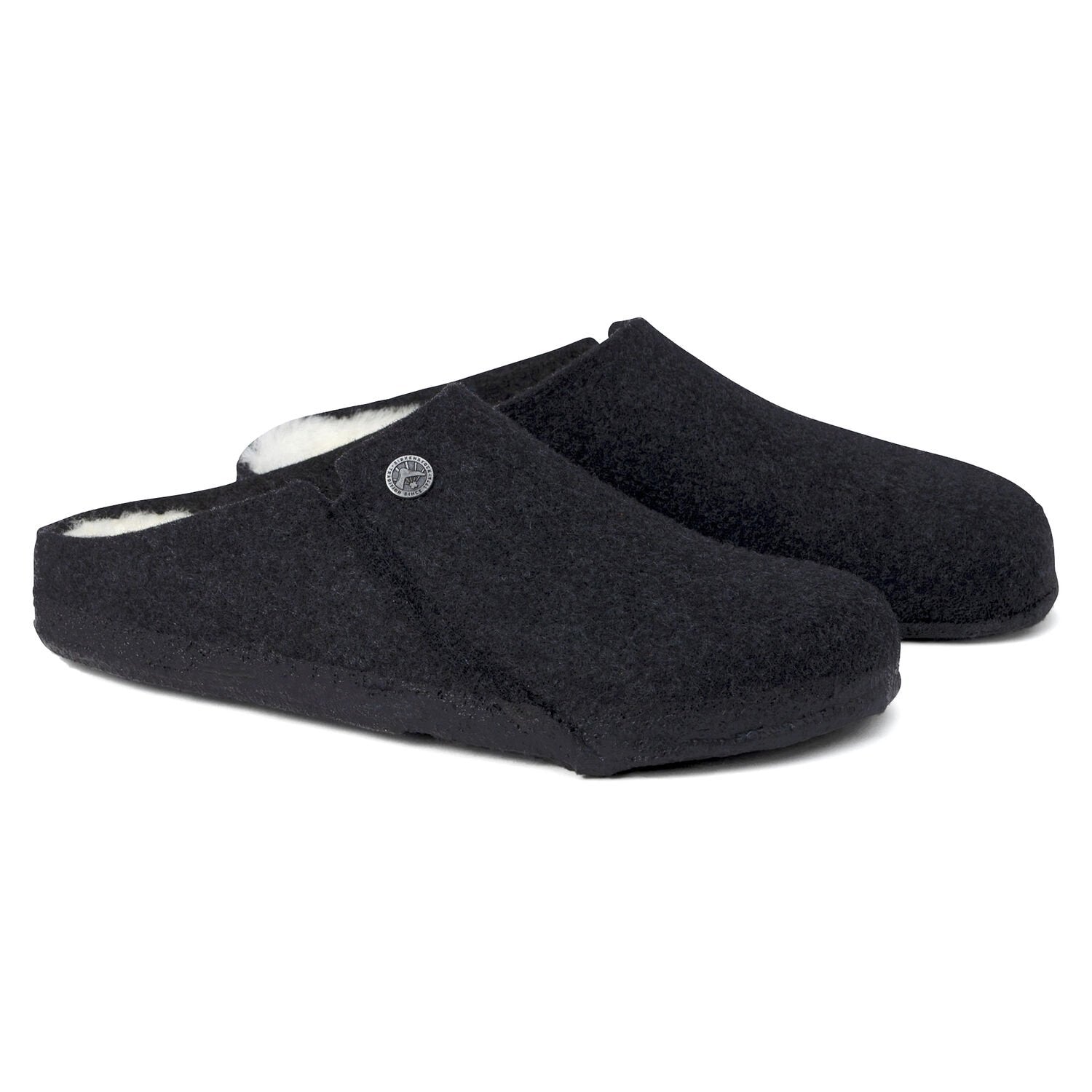 Zermatt Shearling Mule Slipper in Anthracite