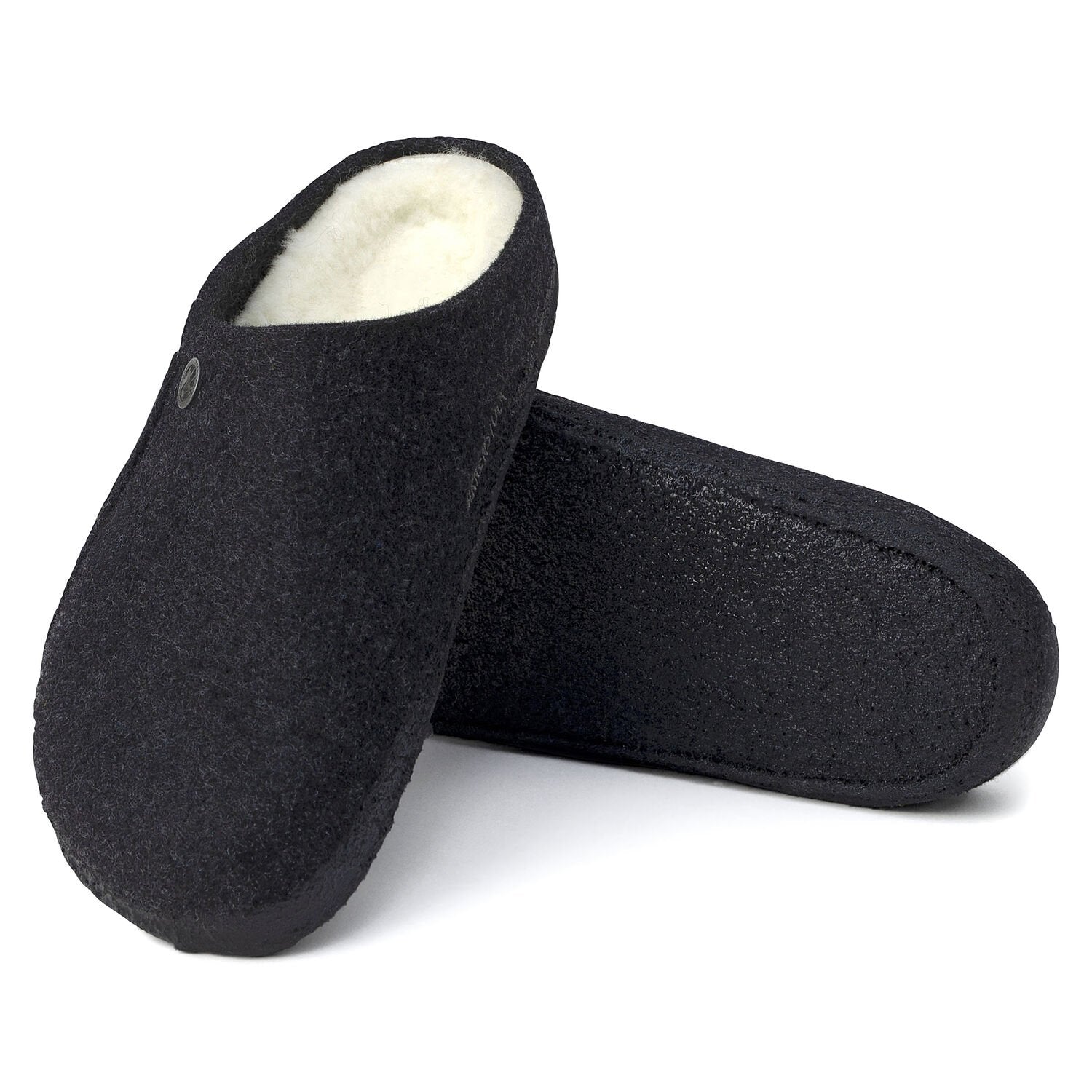 Zermatt Shearling Mule Slipper in Anthracite