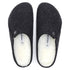 Zermatt Shearling Mule Slipper in Anthracite