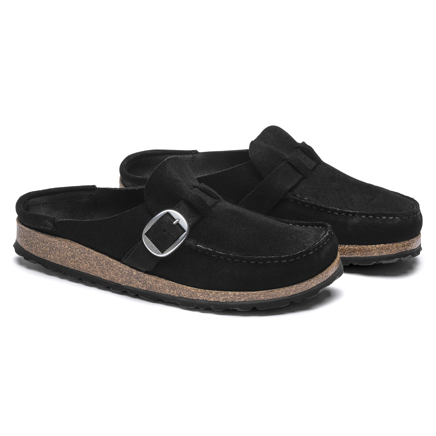 Buckley Unlined Moc-Toe Clog in Black