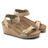 Soley Wedge Sandal in Sandcastle