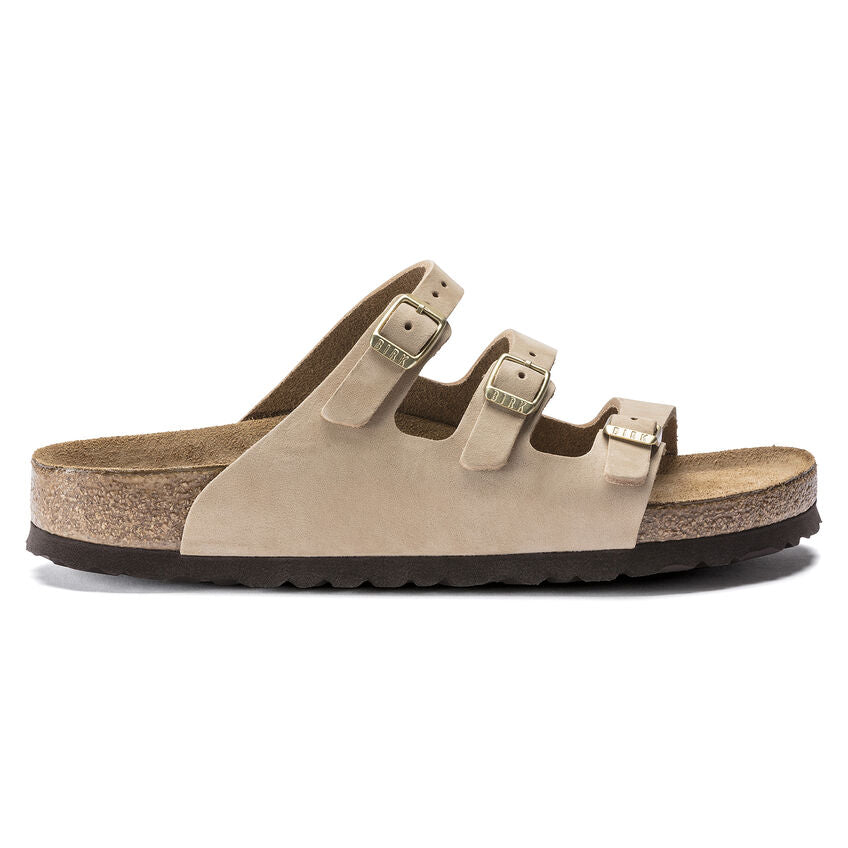 Florida Soft Foot Bed Sandal in Sandcastle