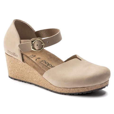 Mary Cork Wedge in Sandcastle