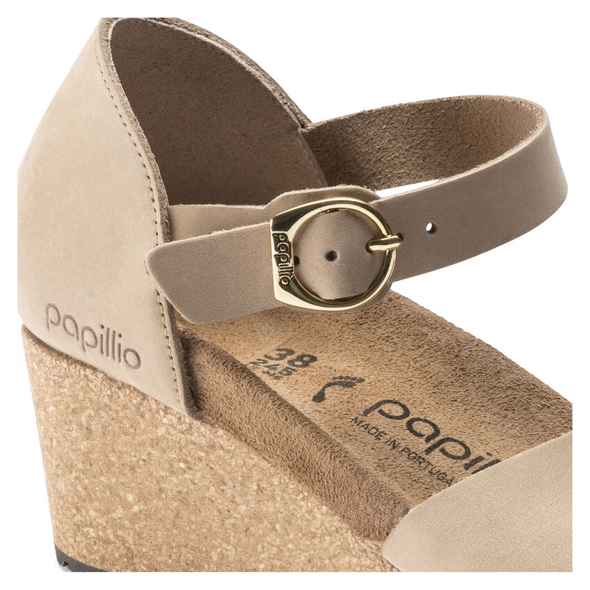 Mary Cork Wedge in Sandcastle