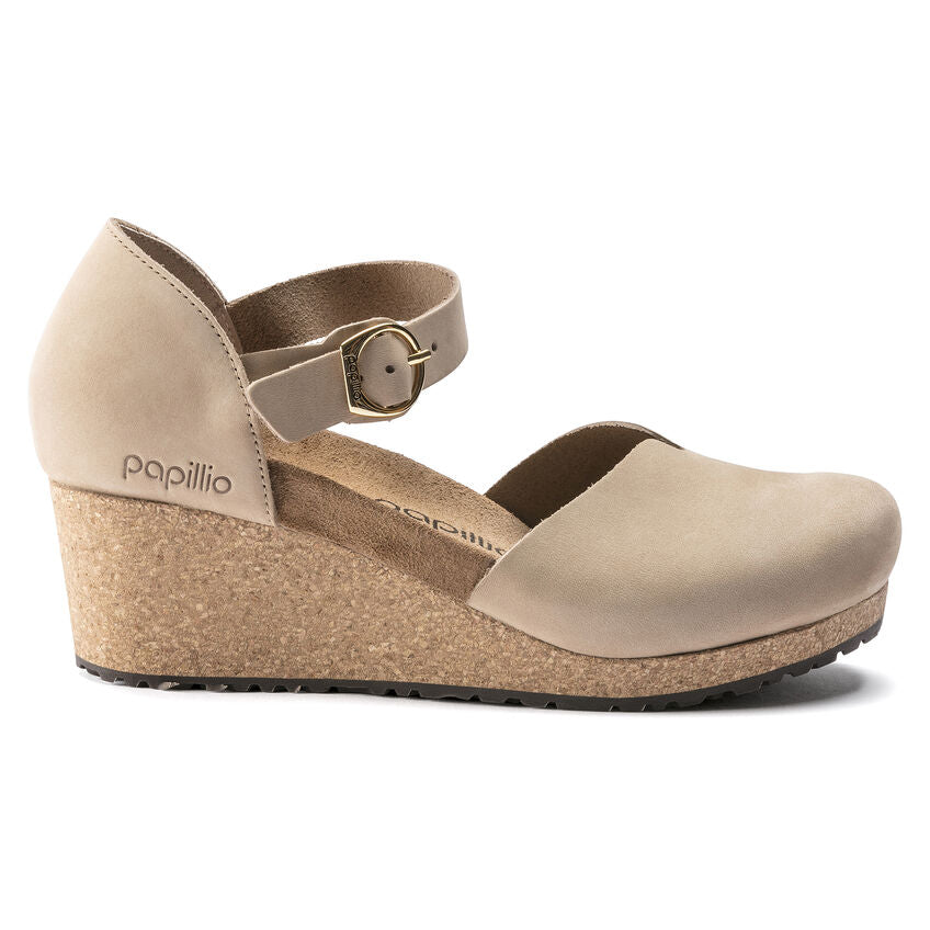 Mary Cork Wedge in Sandcastle