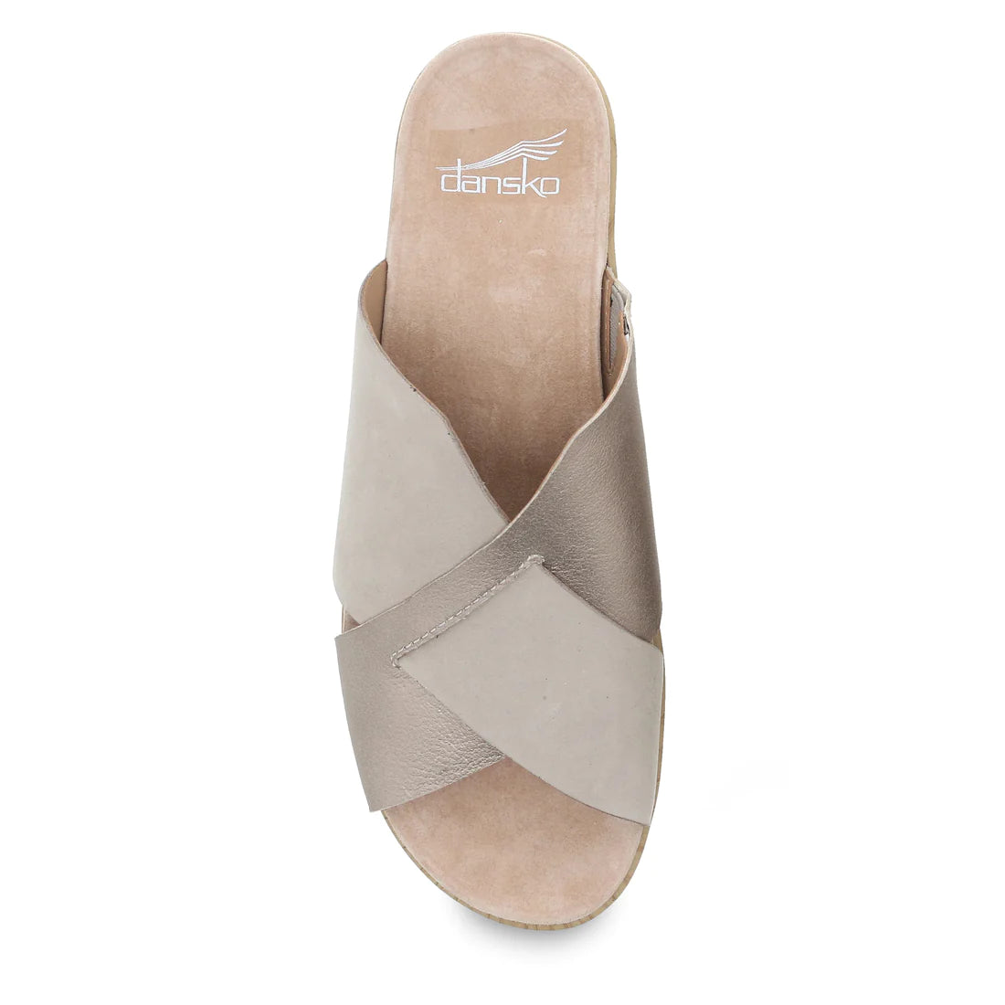 Miri Platform Slide Sandal in Sand