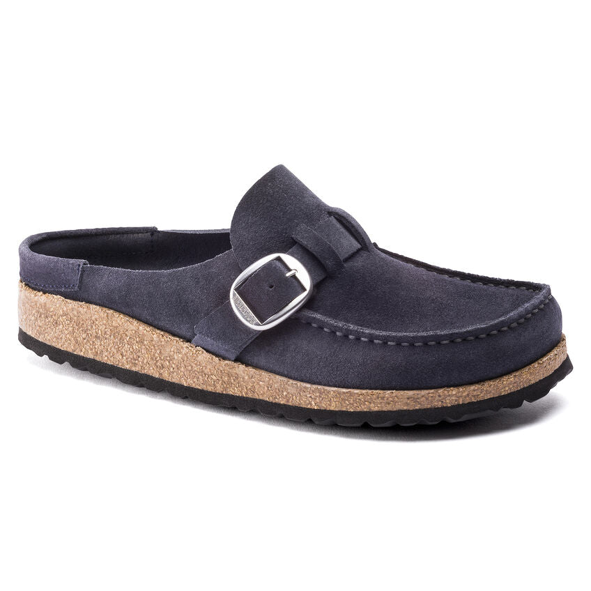 Buckley Unlined Moc-Toe Clog in Navy