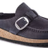 Buckley Unlined Moc-Toe Clog in Navy