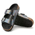 Arizona Vegan Textile Sandal in Iridescent Black CLOSEOUTS