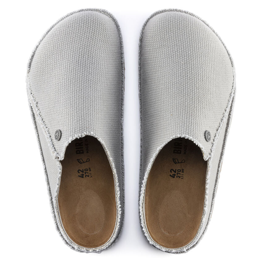 Zermatt Textile Mule Slipper in Stone Coin CLOSEOUTS