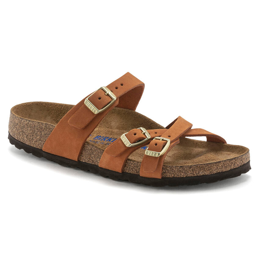 Franca Strappy Sandal in Pecan CLOSEOUTS