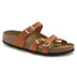 Franca Strappy Sandal in Pecan CLOSEOUTS