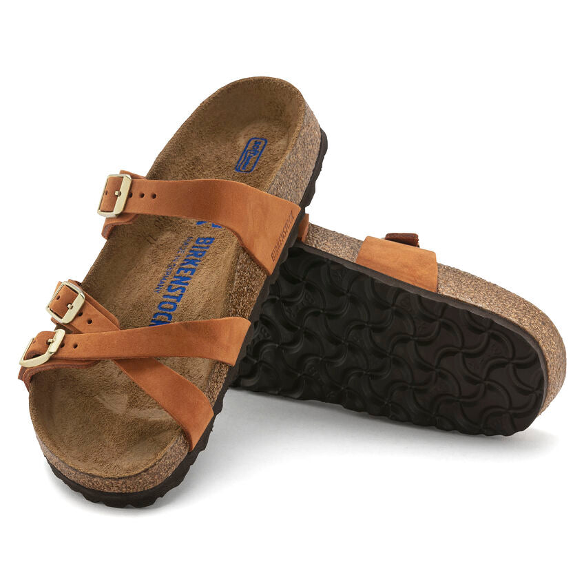 Franca Strappy Sandal in Pecan CLOSEOUTS