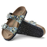 Sydney Vegan Sandal in Floral Blue CLOSEOUTS